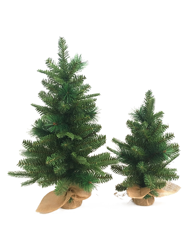 PVC PE Pine Needle Series Christmas Tree-40CM lanena noga za vrećicu